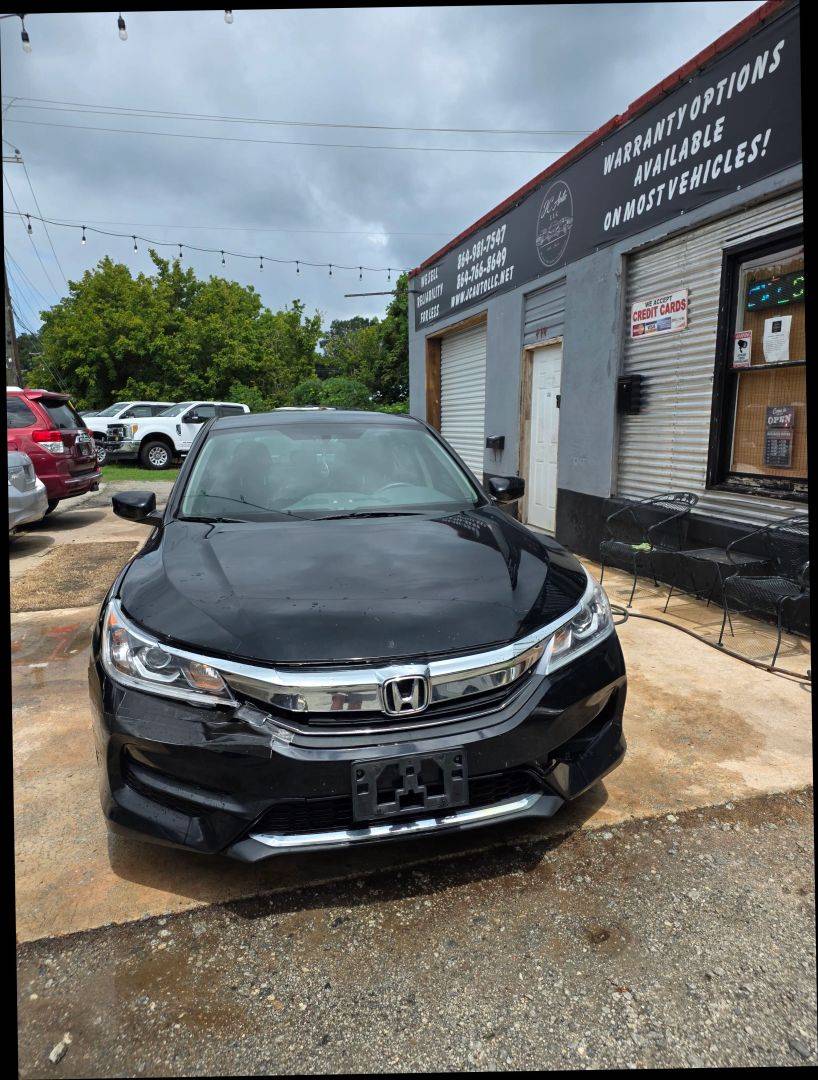 2017 Honda Accord LX — Sedan — 128,862 mi — Laurens, SC