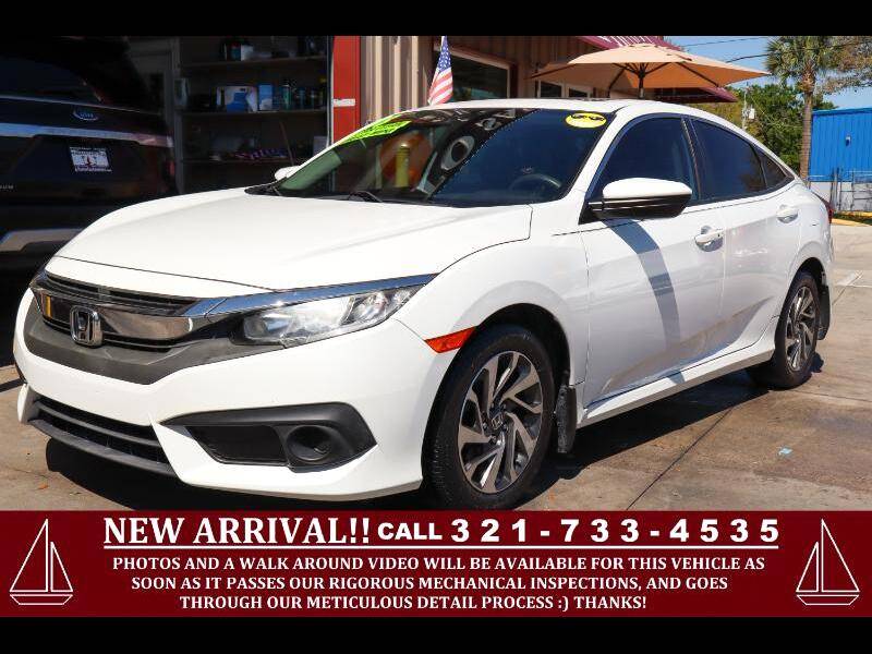 2018 Honda Civic EX — Sedan — 67,933 mi — West Melbourne, FL