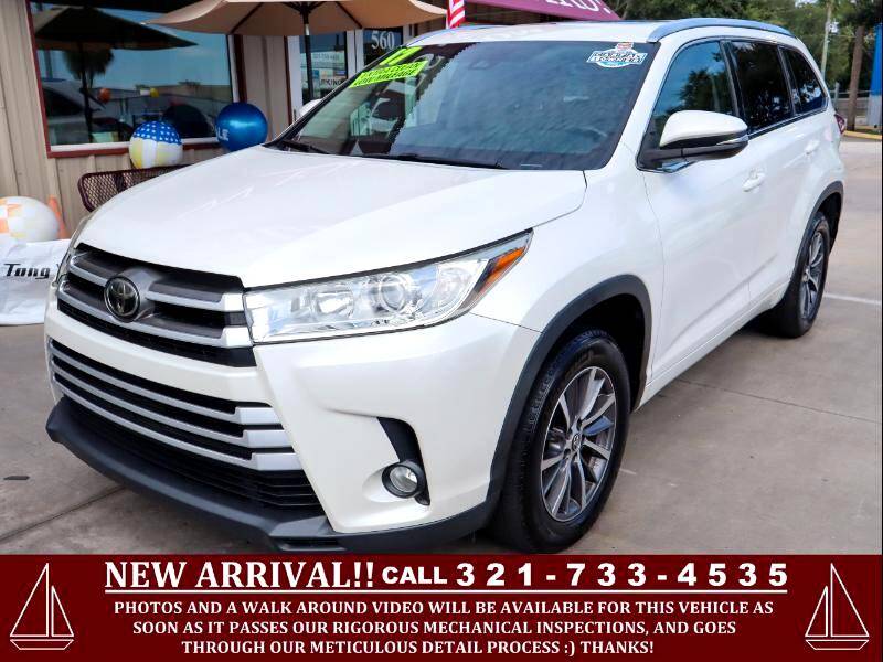 2017 Toyota Highlander XLE — SUV — 55,457 mi — West Melbourne, FL