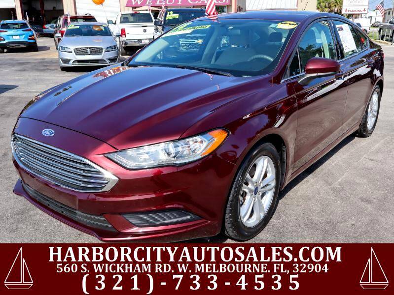 2018 Ford Fusion SE — Sedan — 4,382 mi — West Melbourne, FL