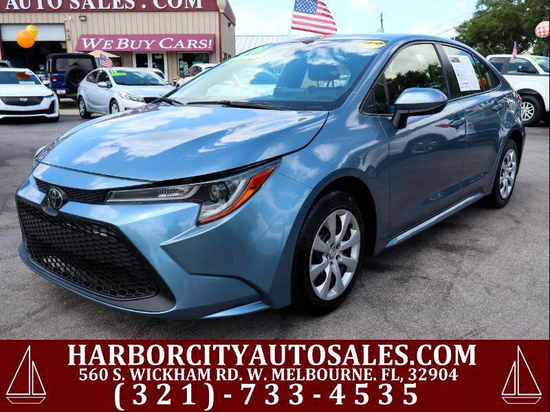 2020 Toyota Corolla LE — Sedan — 31,458 mi — West Melbourne, FL