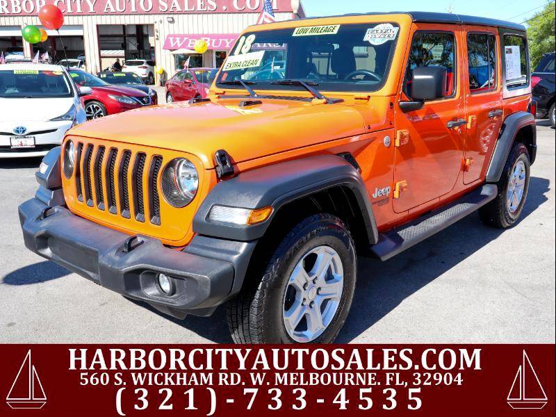 2018 Jeep Wrangler Sport S — SUV — 60,113 mi — West Melbourne, FL