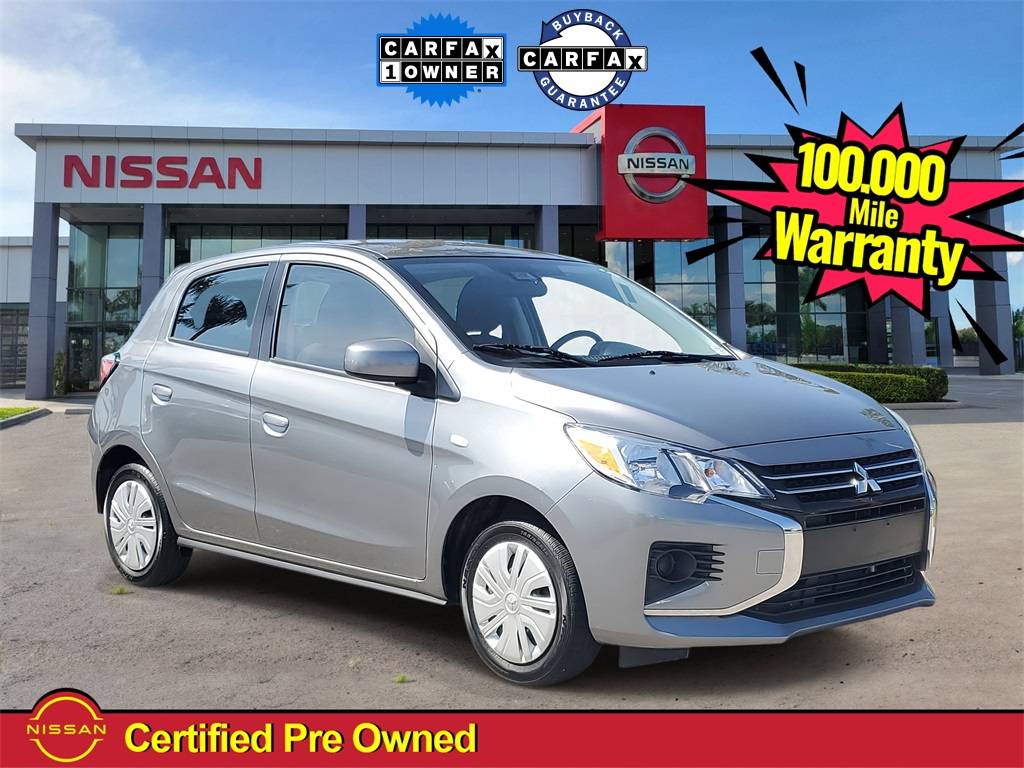 2021 Mitsubishi Mirage Carbonite Edition — Hatchback — 58,132 mi — Cape Coral, FL