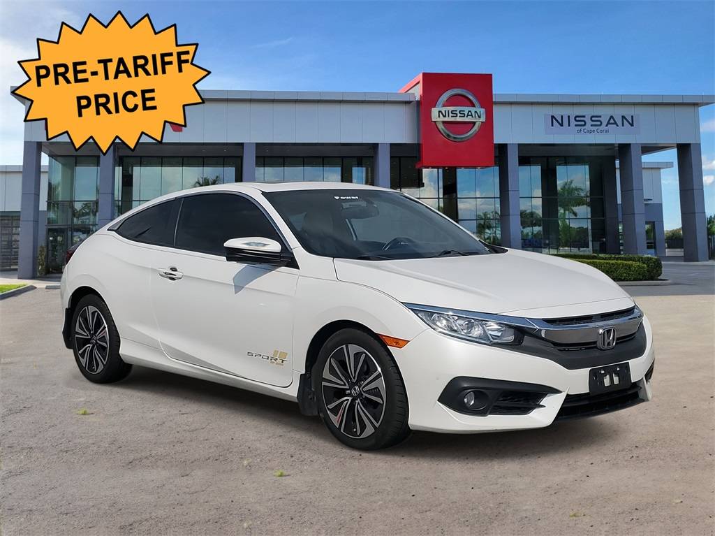 2016 Honda Civic EX-L — Coupe — 80,814 mi — Cape Coral, FL