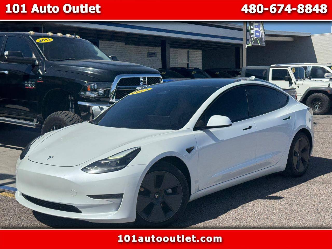 2021 Tesla Model 3 Standard Range Plus — Sedan — 93,922 mi — Scottsdale, AZ