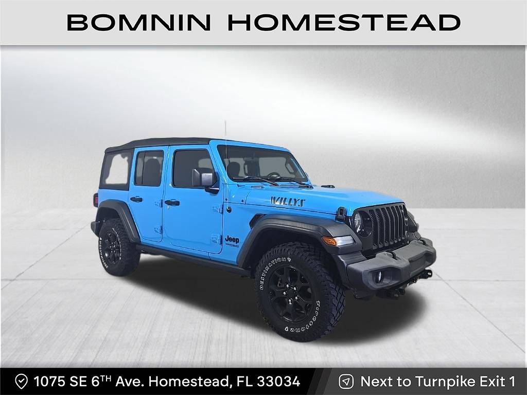 2021 Jeep Wrangler Willys — SUV — 45,994 mi — Homestead, FL