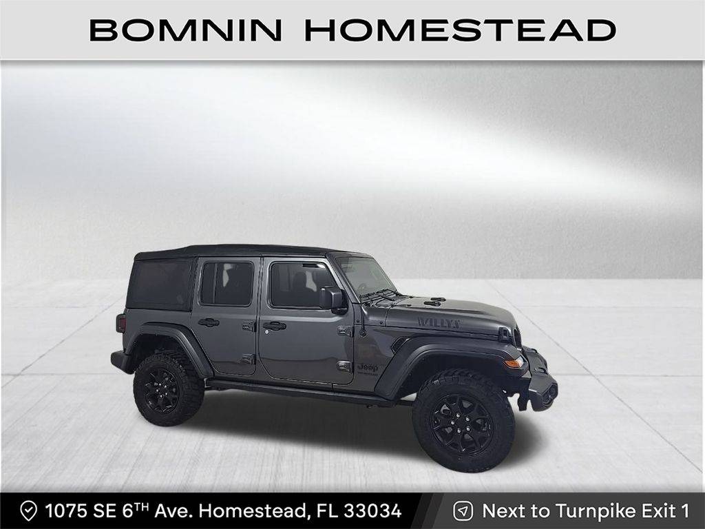 2022 Jeep Wrangler Willys Sport — SUV — 47,159 mi — Homestead, FL