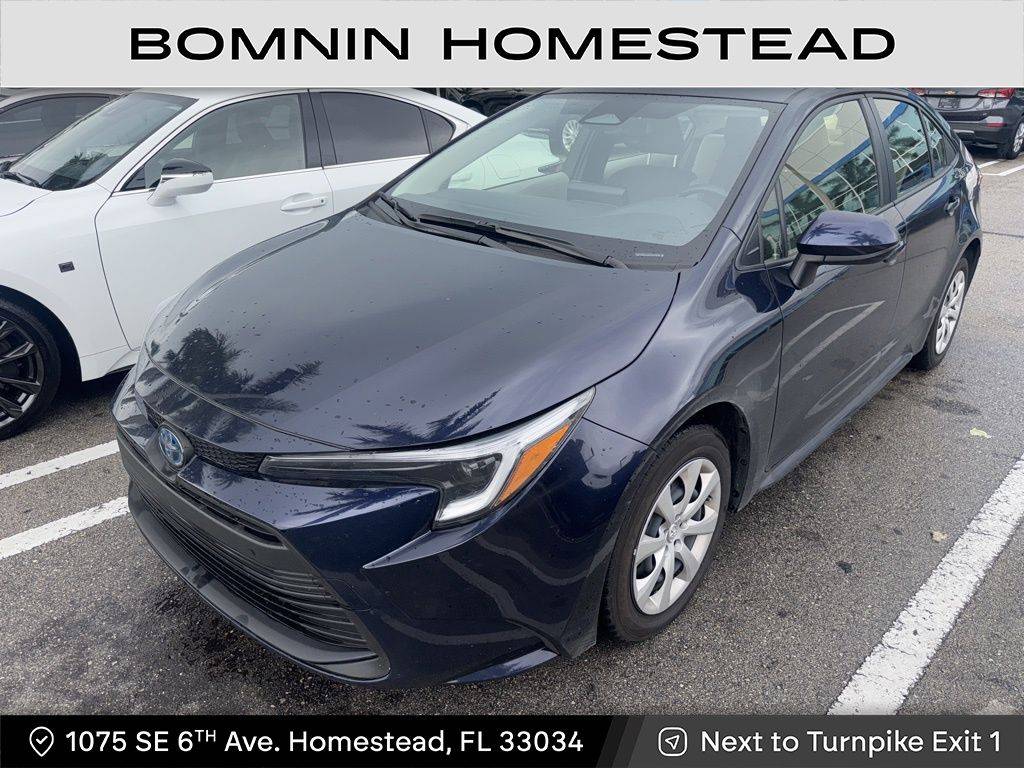 2025 Toyota Corolla Hybrid LE — Sedan — 7,579 mi — Homestead, FL