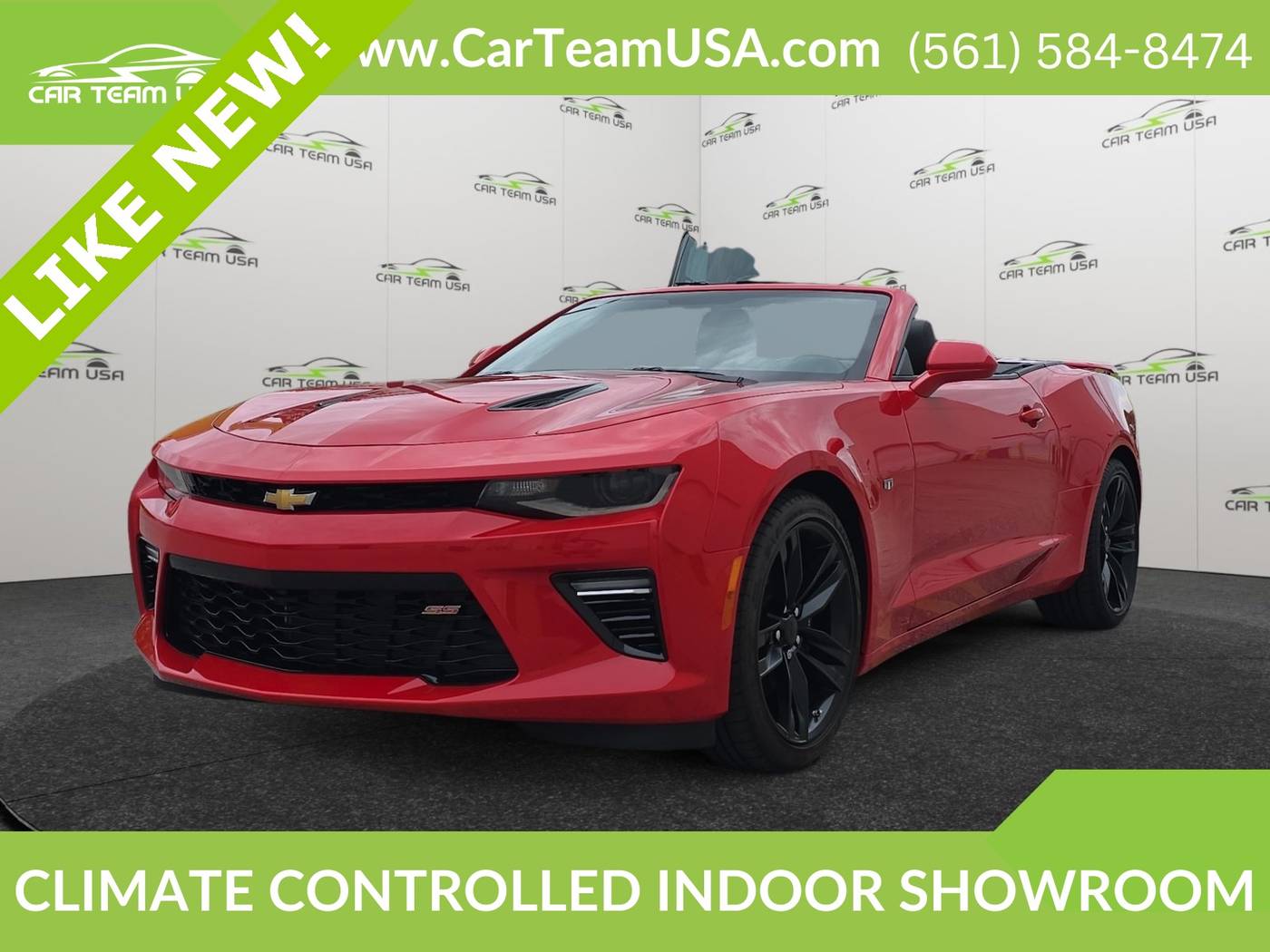 2017 Chevrolet Camaro 2SS — Convertible — 477 mi — Stuart, FL