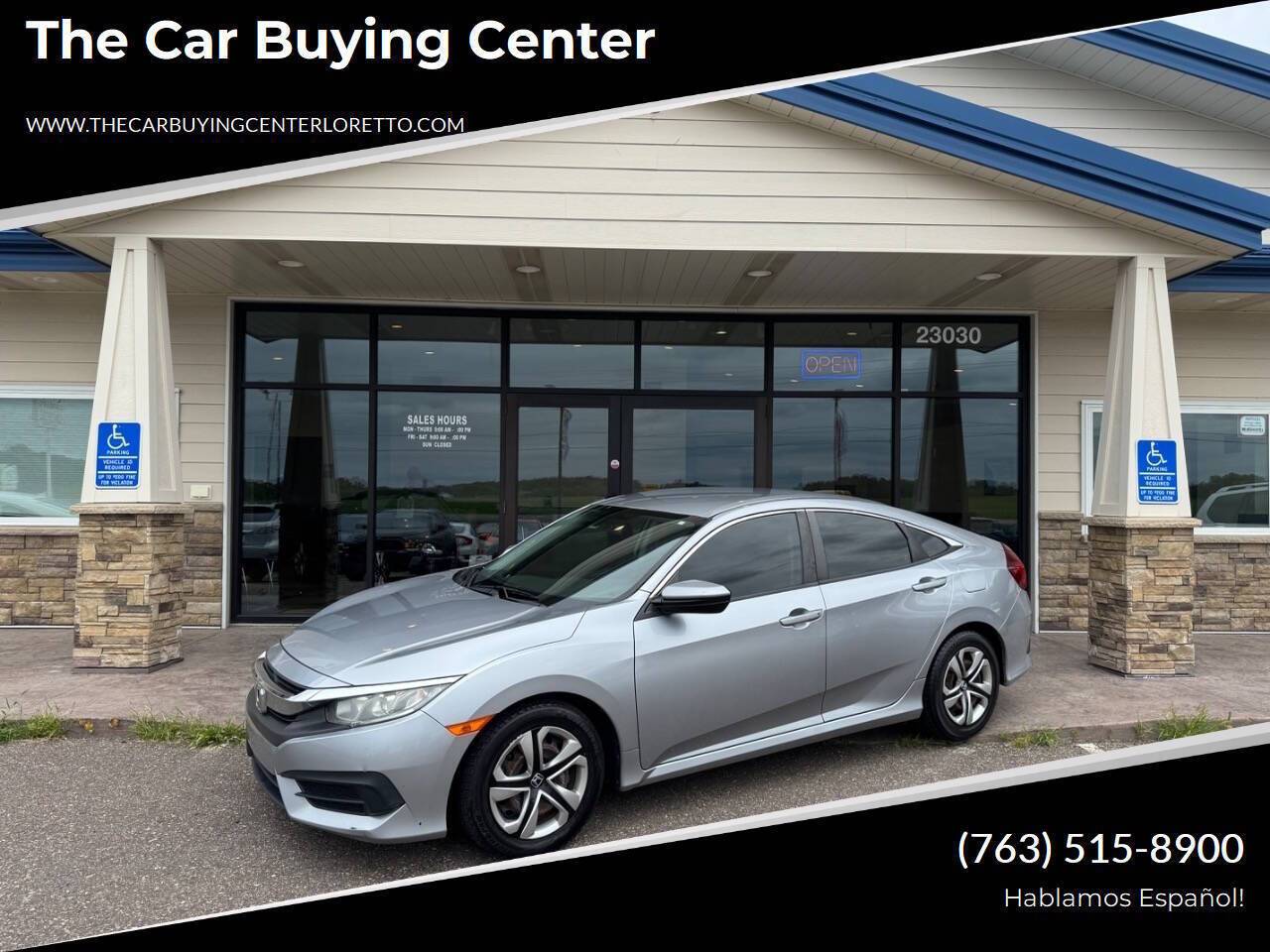 2017 Honda Civic LX — Sedan — 79,550 mi — Loretto, MN