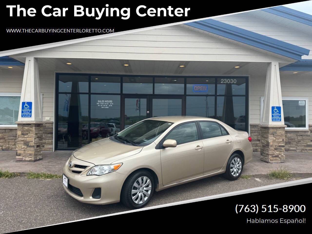 2012 Toyota Corolla LE — Sedan — 67,960 mi — Loretto, MN