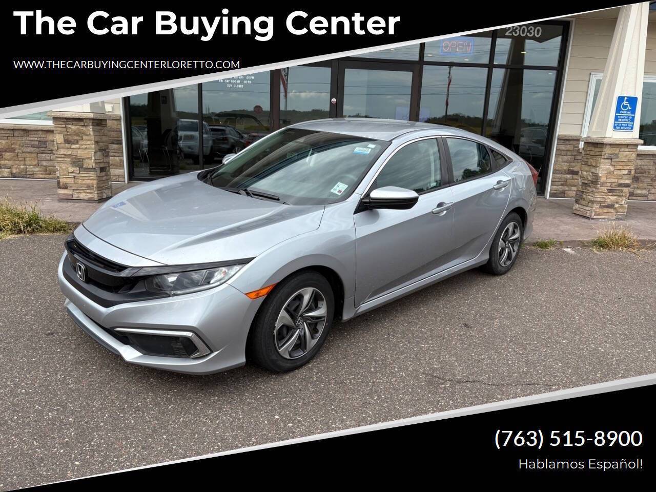 2021 Honda Civic LX — Sedan — 44,350 mi — Loretto, MN