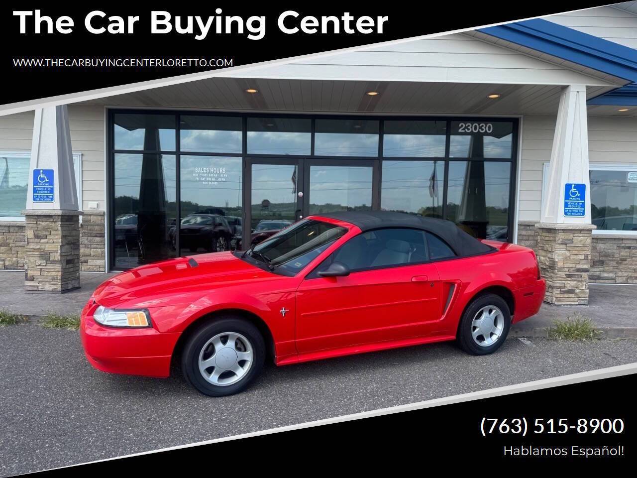2000 Ford Mustang Base — Convertible — 82,045 mi — Loretto, MN