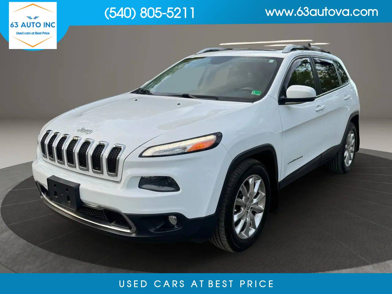 2015 Jeep Cherokee Limited — SUV — 132,887 mi — Spotsylvania, VA