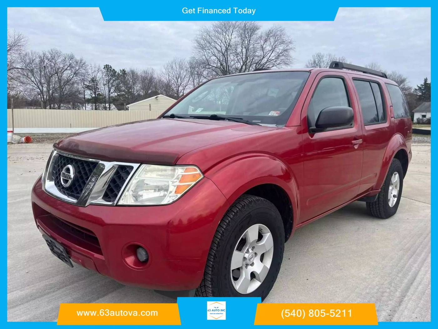 2009 Nissan Pathfinder S — SUV — 229,458 mi — Spotsylvania, VA