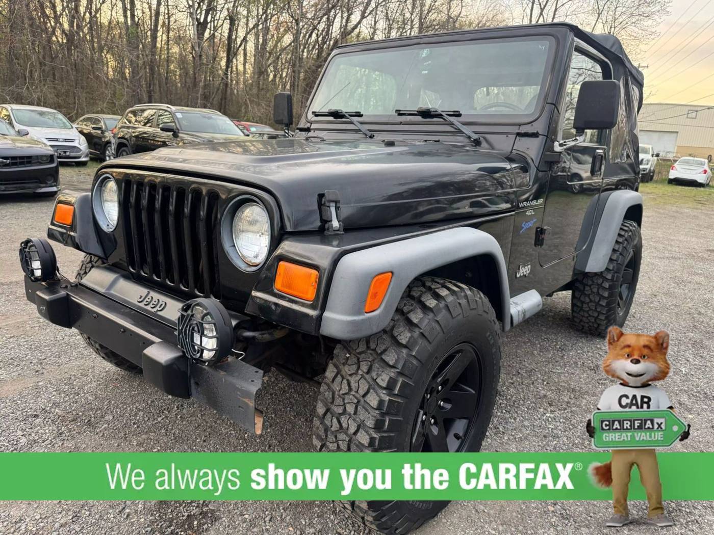 1998 Jeep Wrangler Sport — SUV — 138,794 mi — Spotsylvania, VA