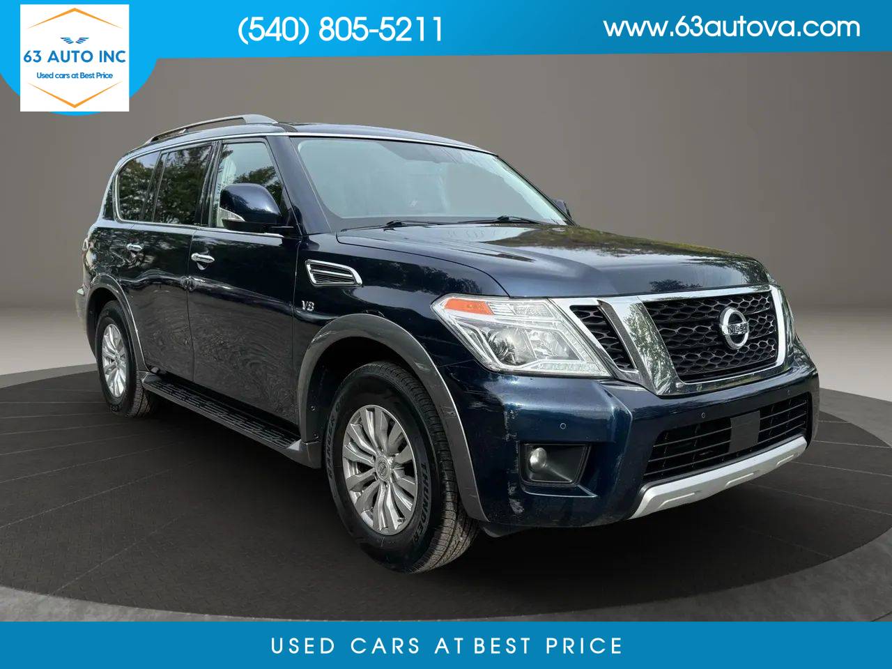 2018 Nissan Armada SV — SUV — 180,611 mi — Spotsylvania, VA