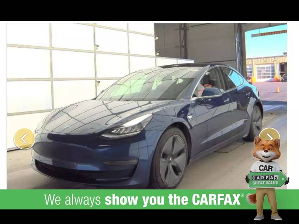 2018 Tesla Model 3 Long Range — Sedan — 103,405 mi — Spotsylvania, VA