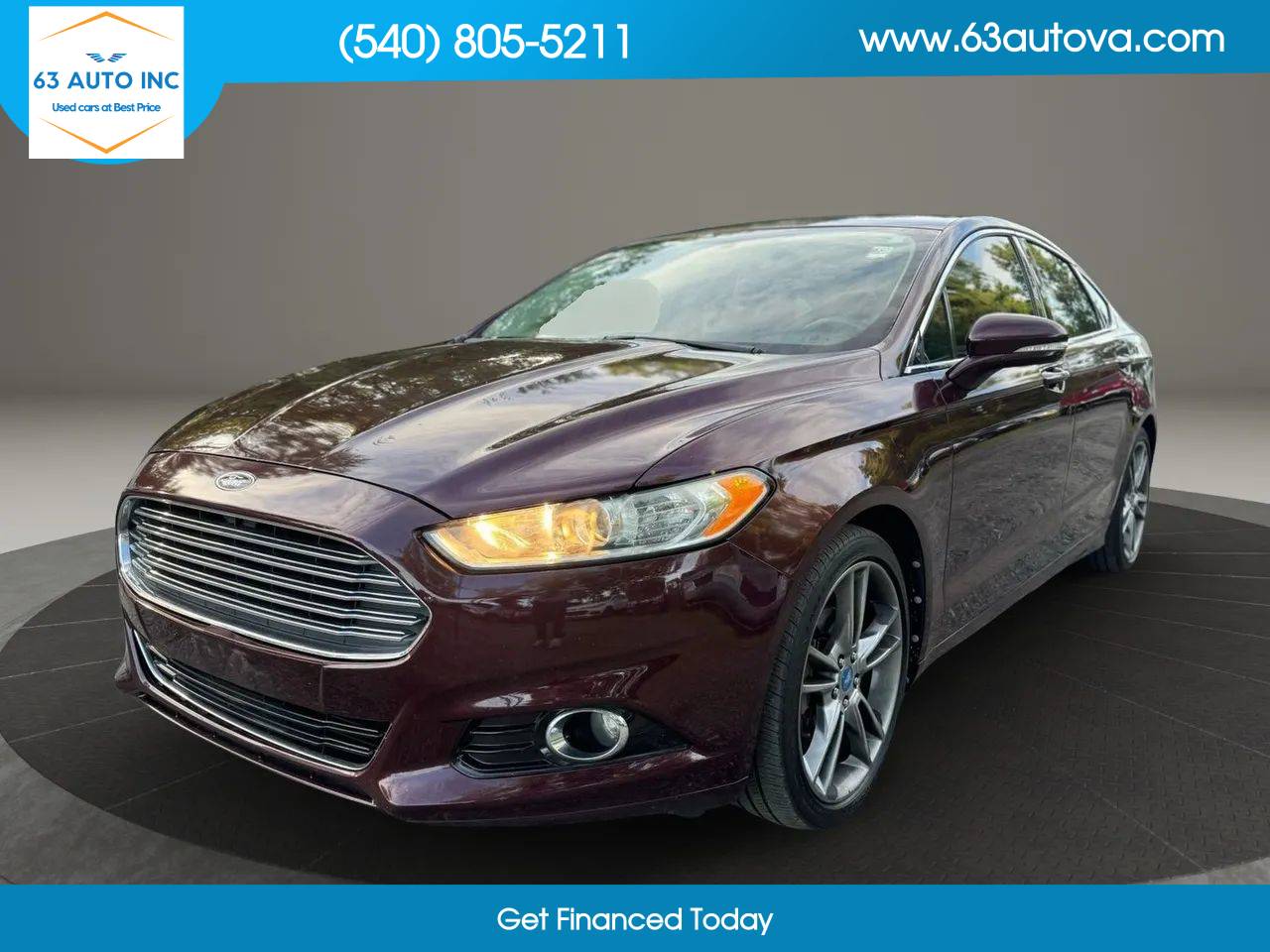 2013 Ford Fusion Titanium — Sedan — 144,400 mi — Spotsylvania, VA