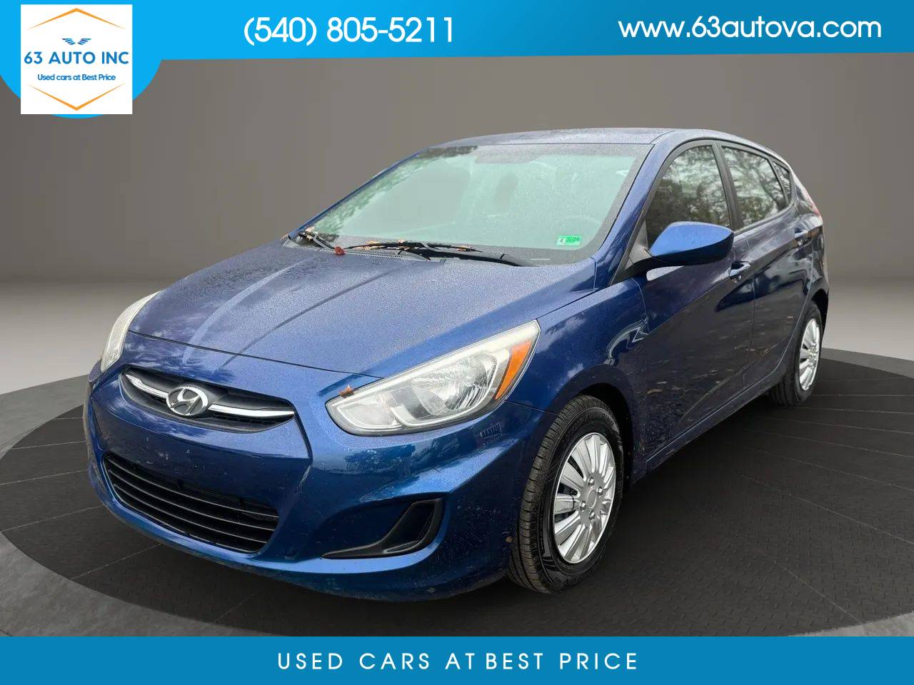 2015 Hyundai Accent GS — Hatchback — 110,556 mi — Spotsylvania, VA