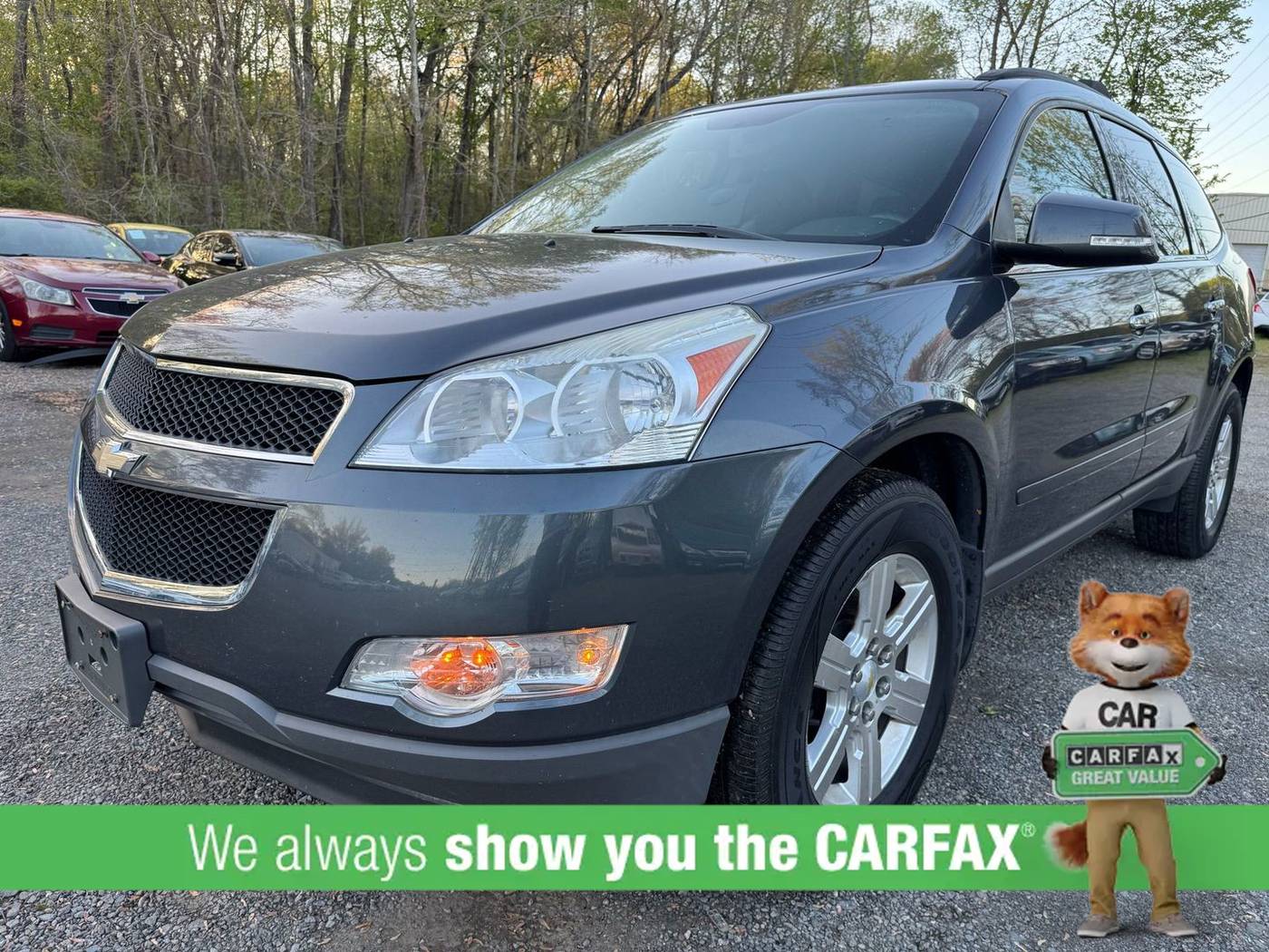 2012 Chevrolet Traverse LT — SUV — 158,512 mi — Spotsylvania, VA