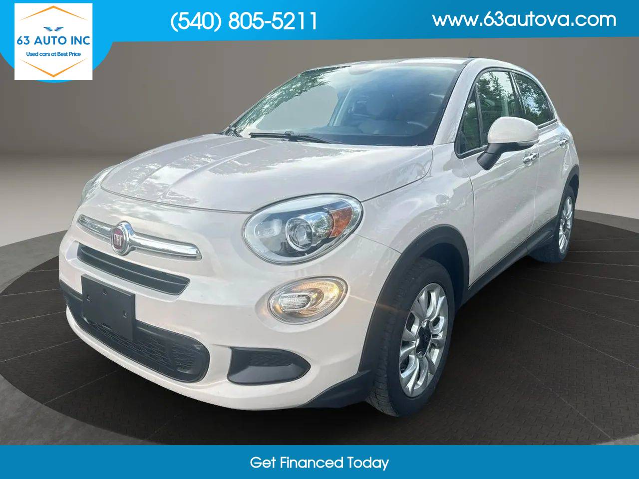 2016 FIAT 500X Easy — SUV — 114,641 mi — Spotsylvania, VA