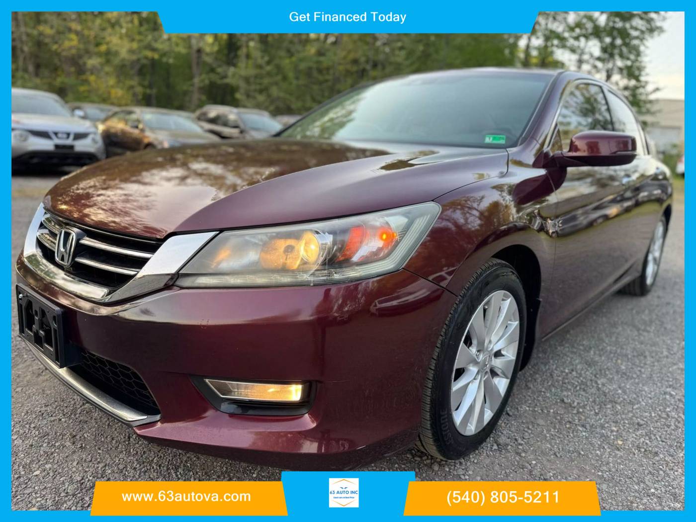 2013 Honda Accord EX-L V6 — Sedan — 134,840 mi — Spotsylvania, VA