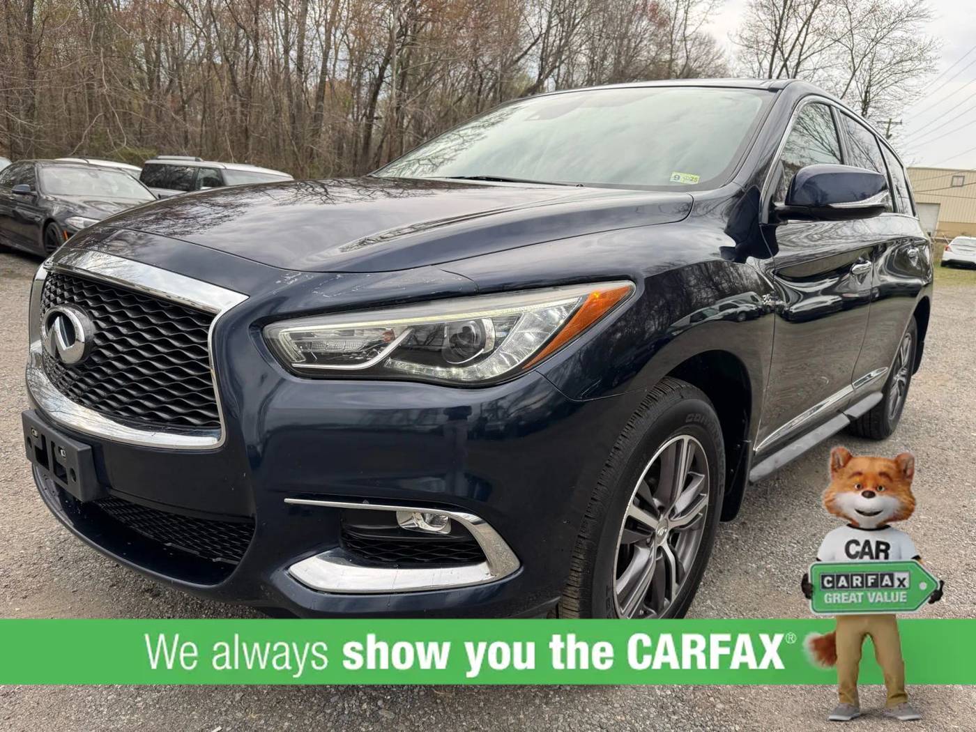 2019 INFINITI QX60 PURE — SUV — 136,669 mi — Spotsylvania, VA