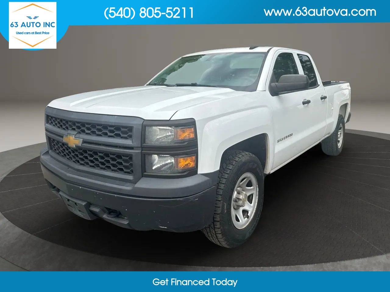 2015 Chevrolet Silverado 1500 WT — Pickup Truck — 167,122 mi — Spotsylvania, VA