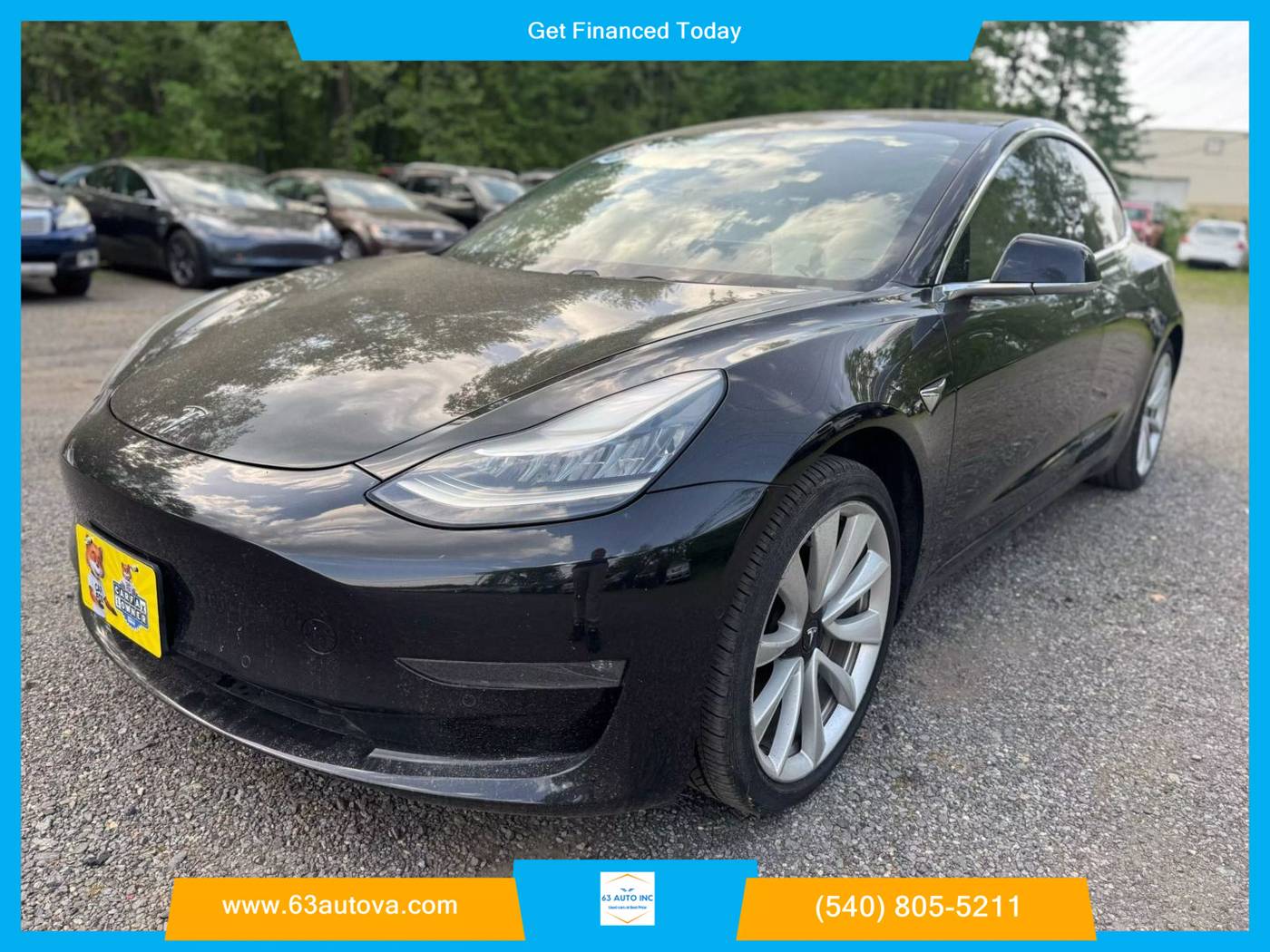 2018 Tesla Model 3 Long Range — Sedan — 121,286 mi — Spotsylvania, VA