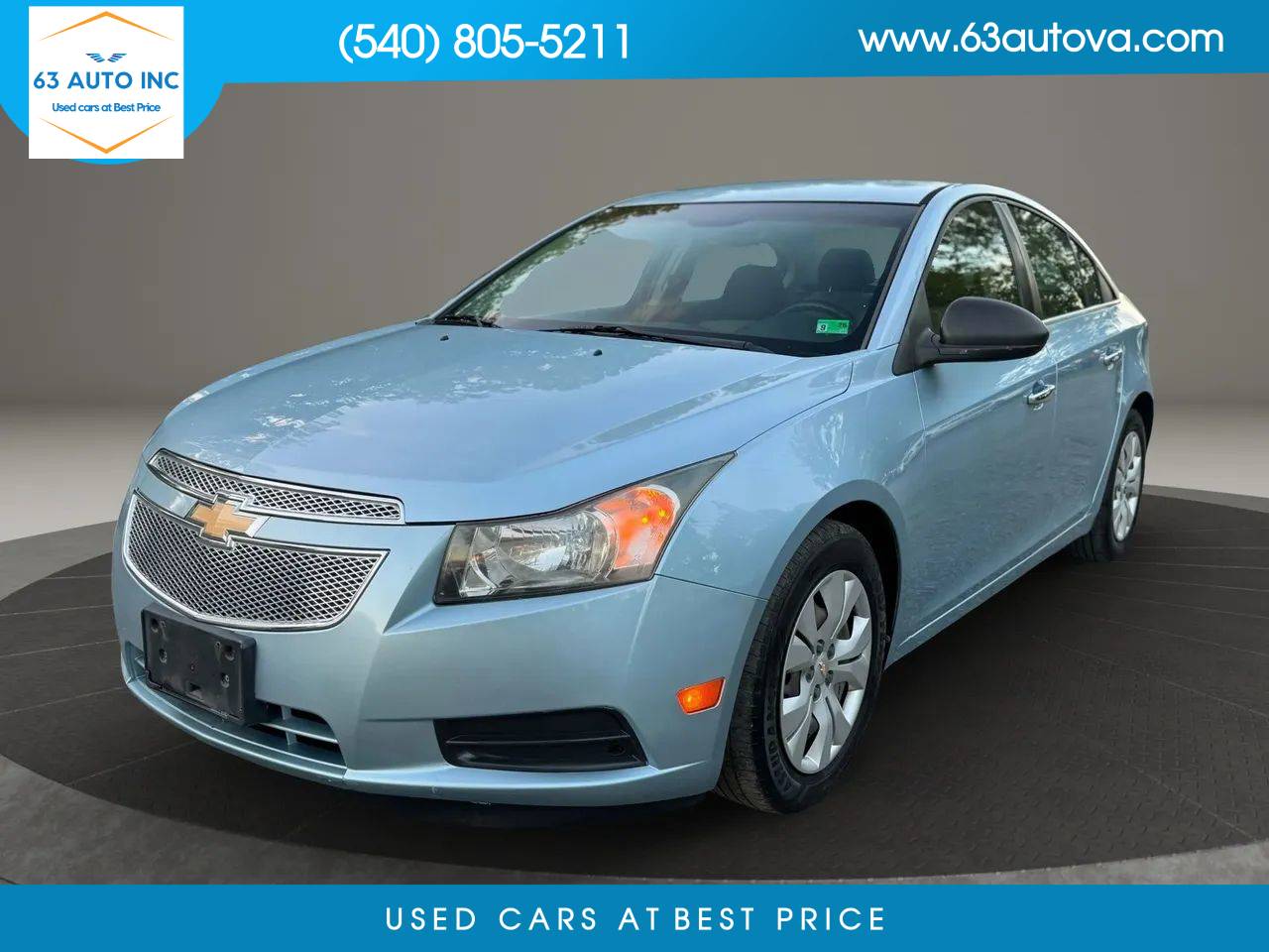 2012 Chevrolet Cruze LS — Sedan — 139,894 mi — Spotsylvania, VA