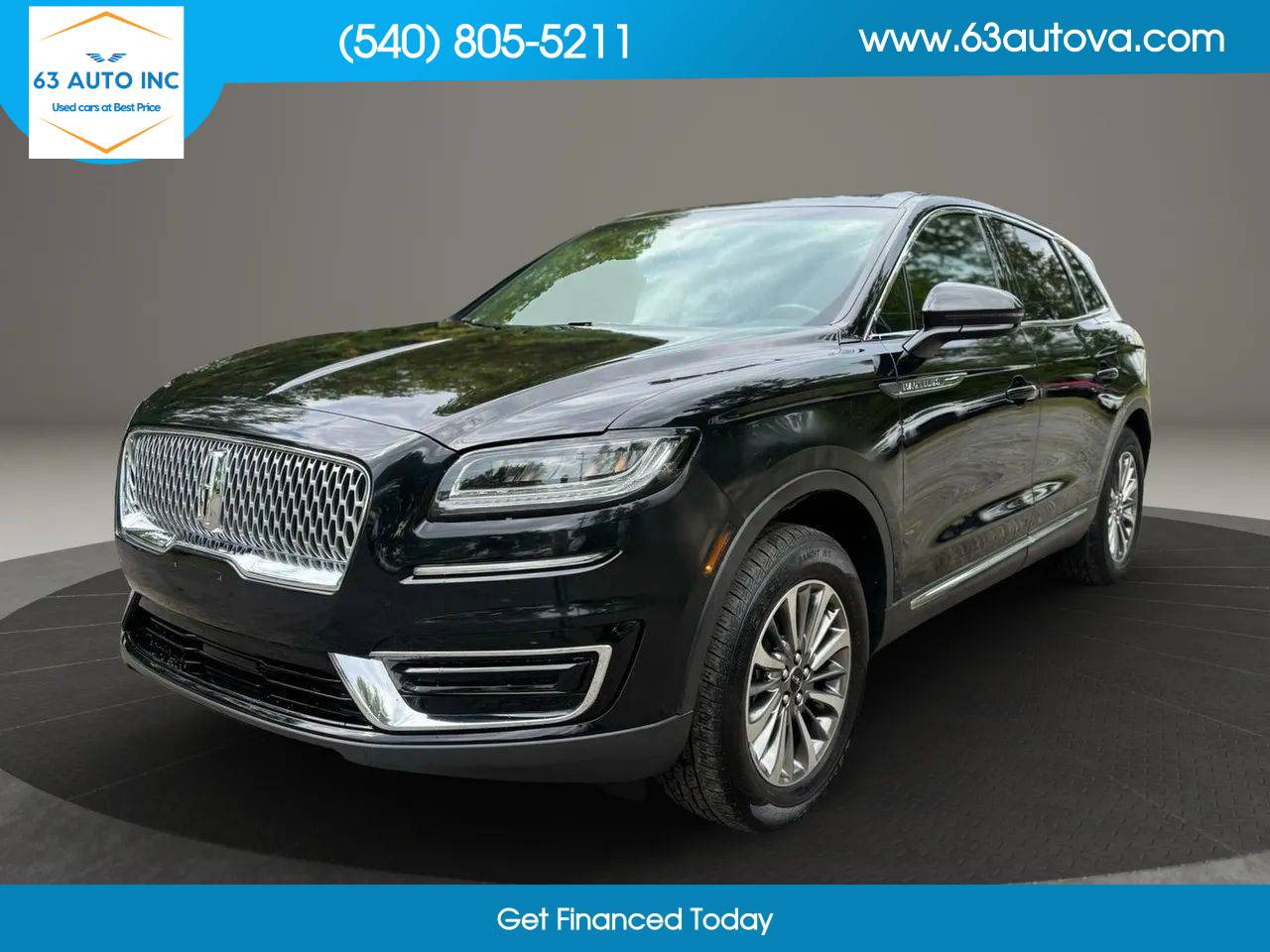 2020 Lincoln Nautilus Standard — SUV — 73,263 mi — Spotsylvania, VA