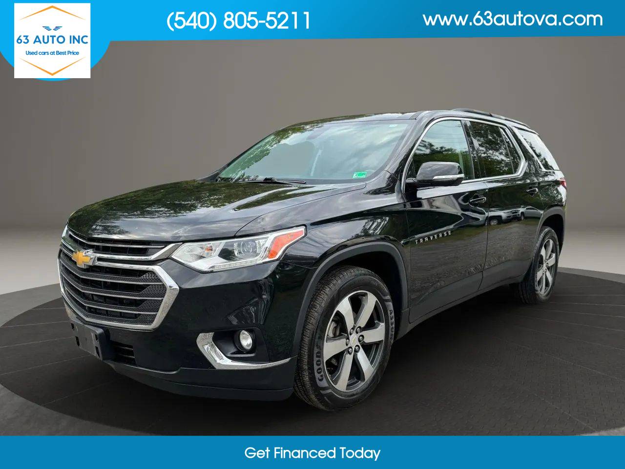 2019 Chevrolet Traverse LT Leather — SUV — 143,756 mi — Spotsylvania, VA