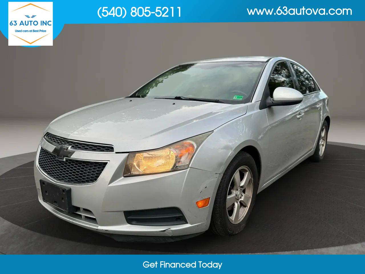2014 Chevrolet Cruze 1LT — Sedan — 129,000 mi — Spotsylvania, VA