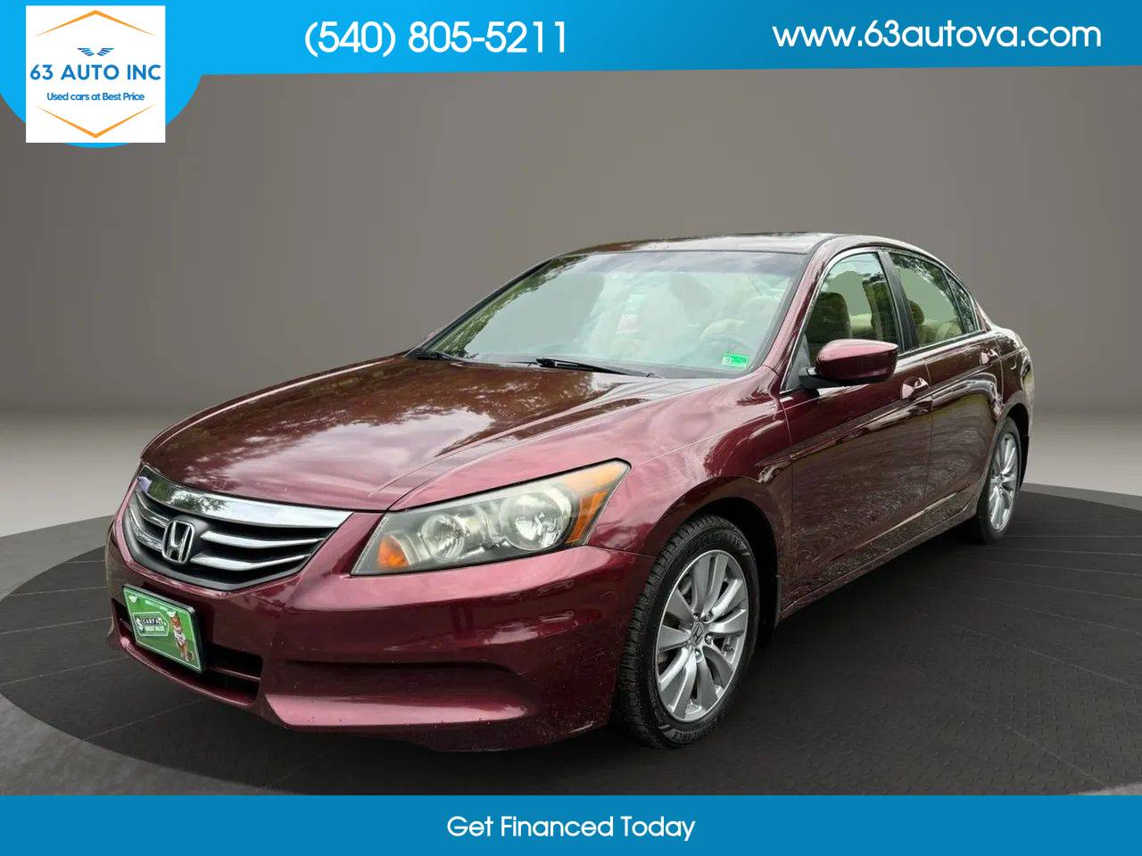 2012 Honda Accord EX — Sedan — 127,913 mi — Spotsylvania, VA