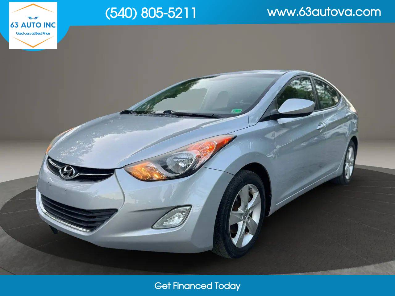 2012 Hyundai Elantra GLS — Sedan — 61,674 mi — Spotsylvania, VA