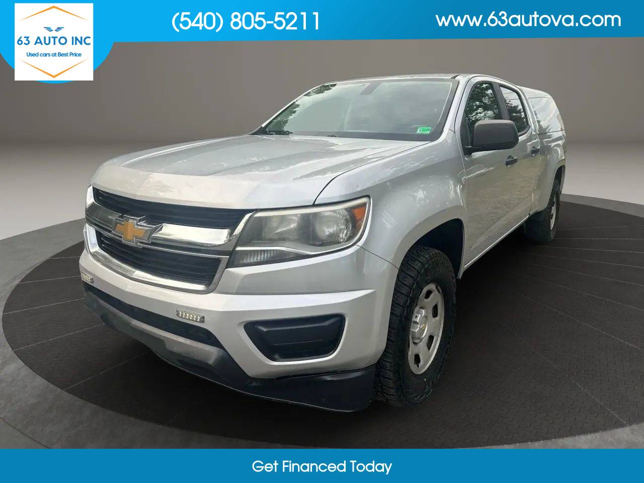 2016 Chevrolet Colorado WT — Pickup Truck — 165,352 mi — Spotsylvania, VA
