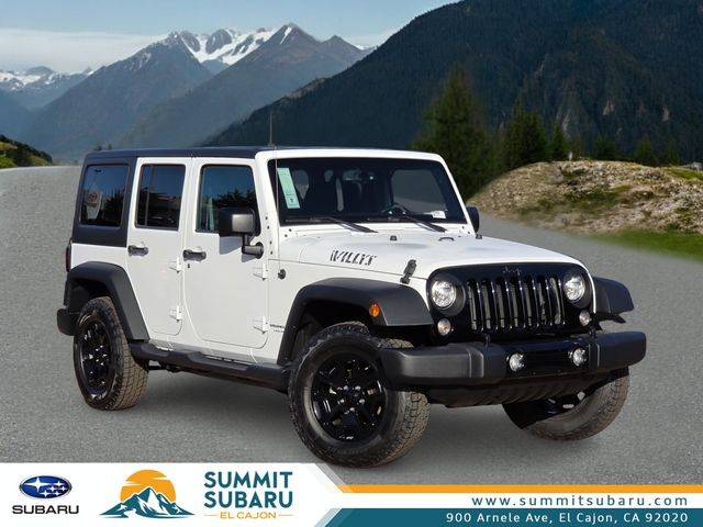 2018 Jeep Wrangler Willys Wheeler W — SUV — 35,489 mi — El Cajon, CA