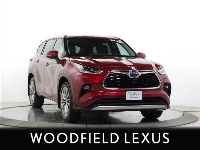2021 Toyota Highlander Hybrid Platinum — SUV — 72,468 mi — Schaumburg, IL