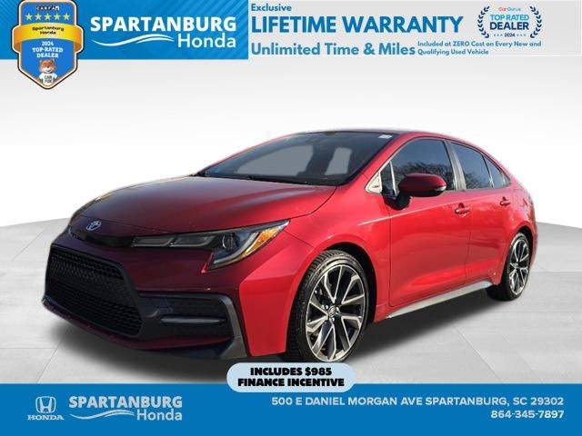2021 Toyota Corolla SE — Sedan — 55,402 mi — Spartanburg, SC