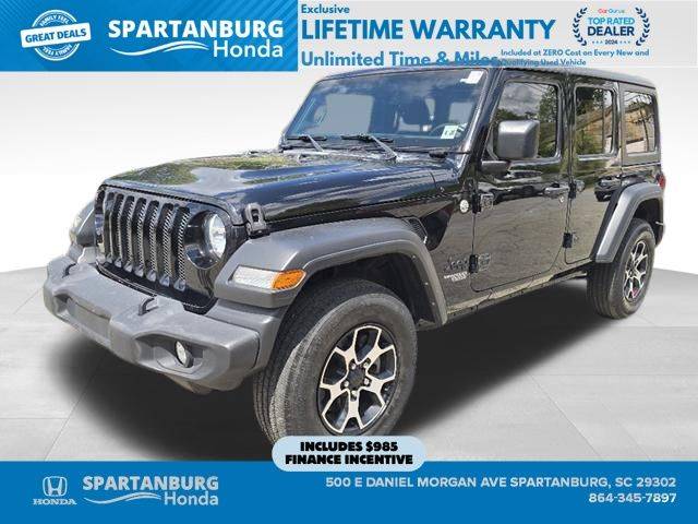 2021 Jeep Wrangler Sport — SUV — 49,359 mi — Spartanburg, SC