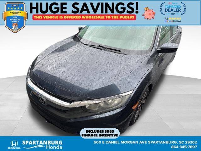 2016 Honda Civic LX — Sedan — 129,695 mi — Spartanburg, SC
