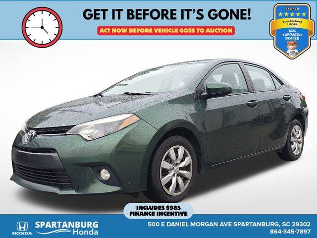 2015 Toyota Corolla L — Sedan — 157,492 mi — Spartanburg, SC
