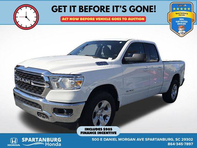 2022 Ram 1500 Big Horn — Pickup Truck — 57,269 mi — Spartanburg, SC
