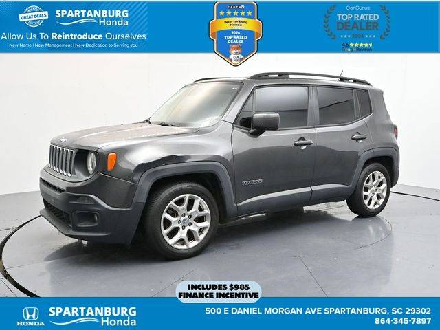 2016 Jeep Renegade Latitude — SUV — 127,645 mi — Spartanburg, SC
