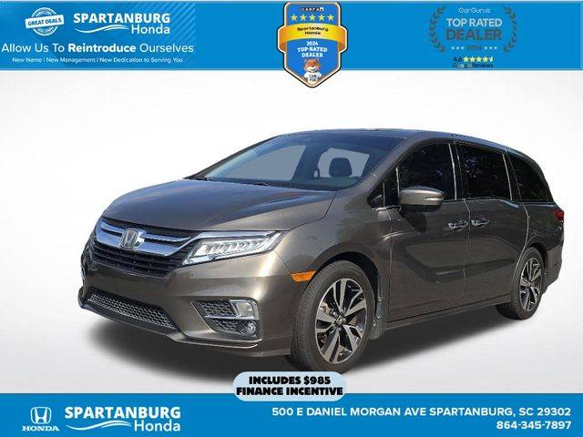 2019 Honda Odyssey Elite — Minivan — 72,714 mi — Spartanburg, SC