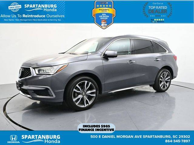 2020 Acura MDX Advance with Entertainment Package — SUV — 92,977 mi — Spartanburg, SC