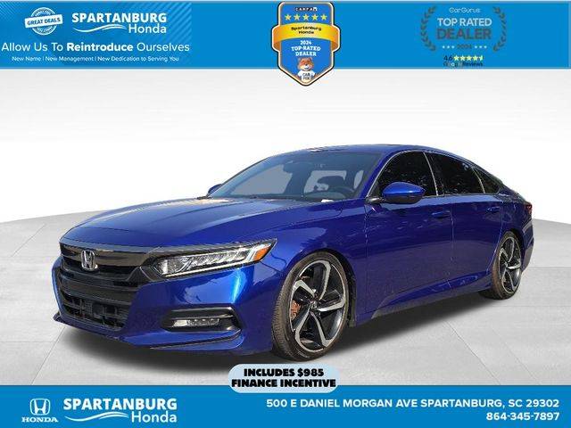 2019 Honda Accord Sport — Sedan — 72,398 mi — Spartanburg, SC