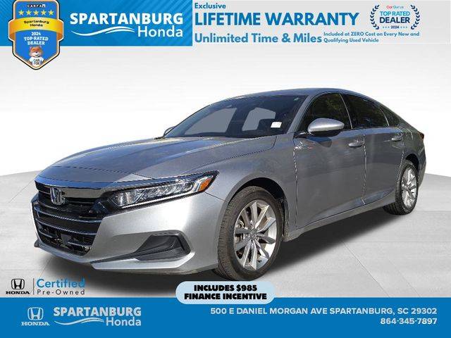 2022 Honda Accord LX — Sedan — 52,911 mi — Spartanburg, SC
