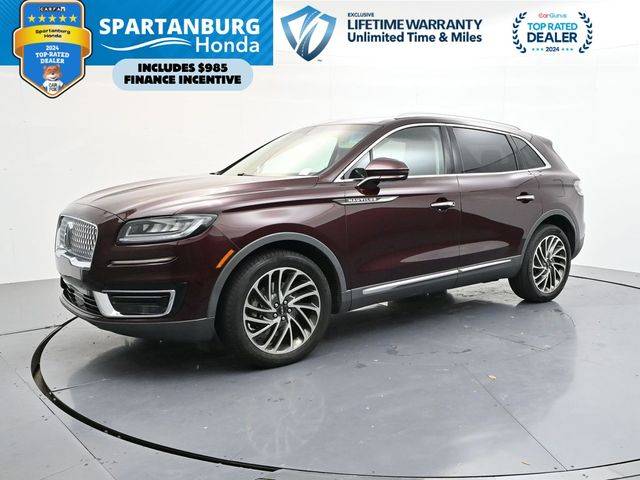 2020 Lincoln Nautilus Reserve — SUV — 70,738 mi — Spartanburg, SC